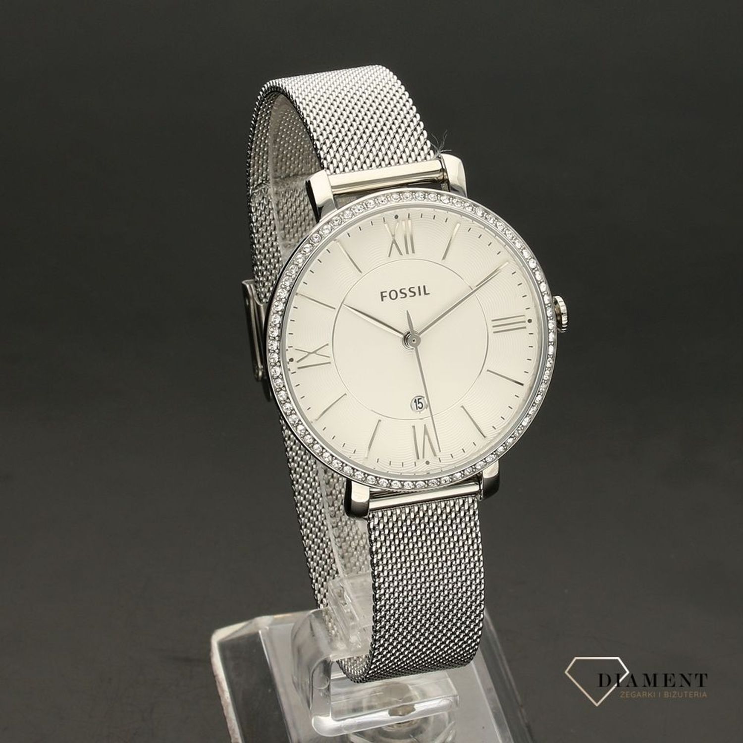 Zegarek damski Fossil ES4627 Jacqueline Mesh w.jpg
