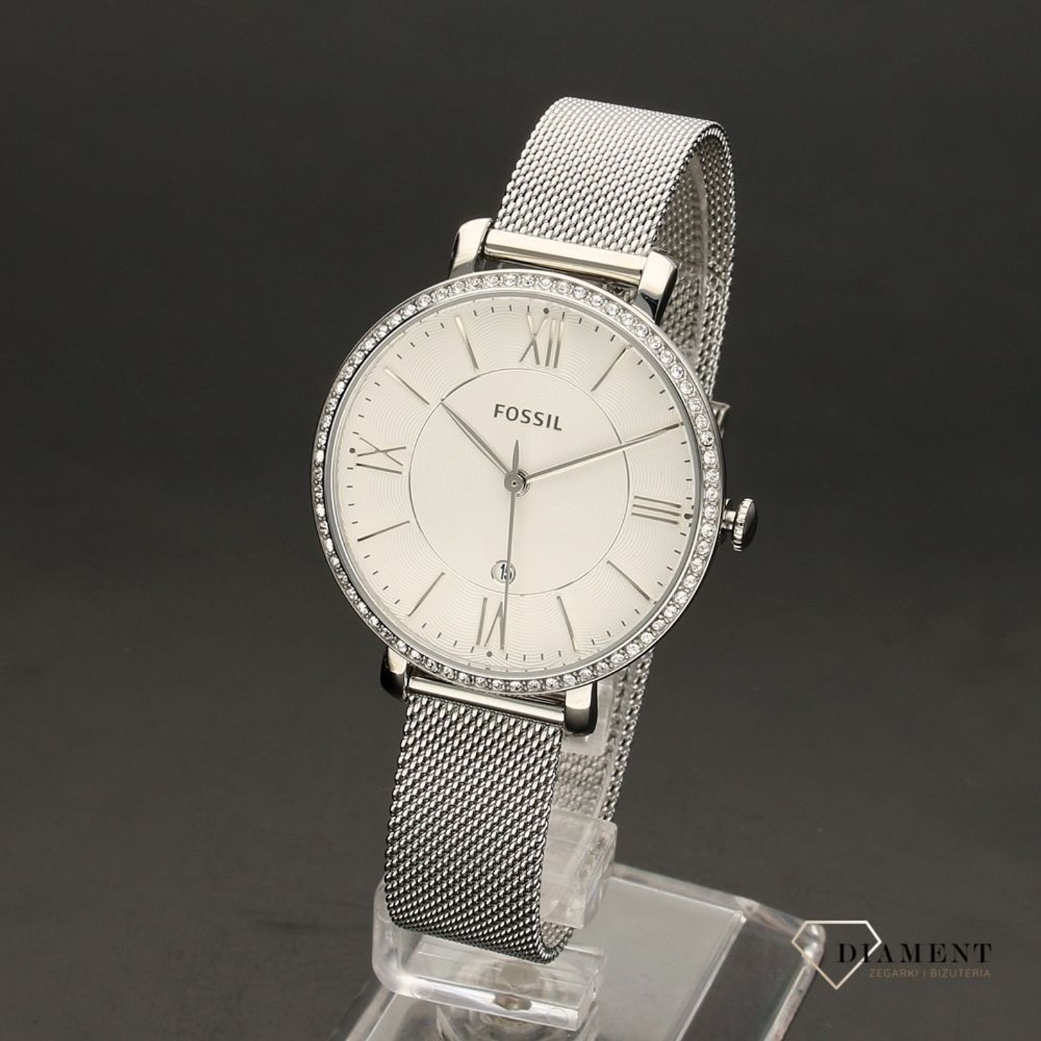 Zegarek damski Fossil ES4627 Jacqueline Mesh w.jpg