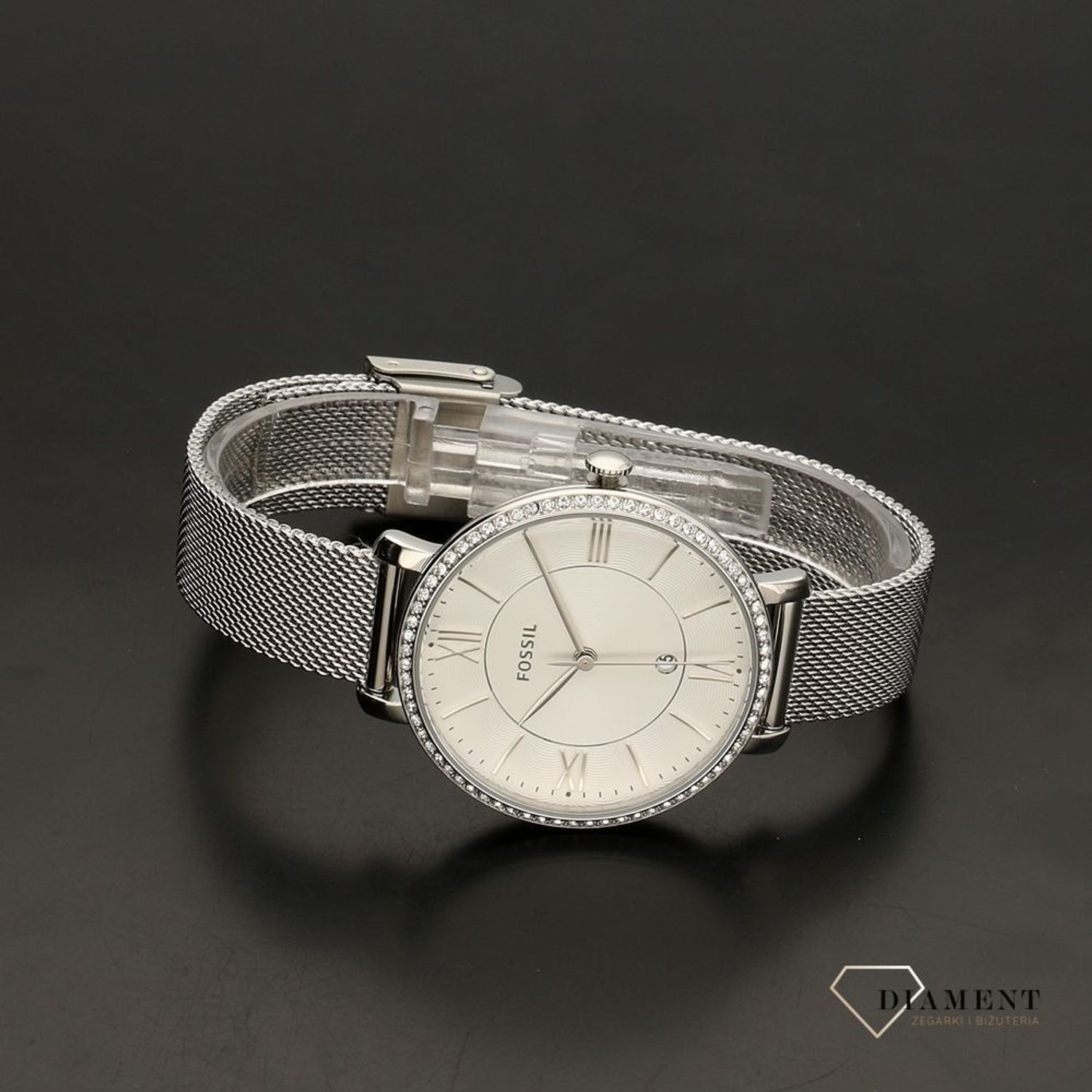 Zegarek damski Fossil ES4627 Jacqueline Mesh w.jpg