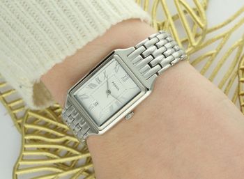 Zegarek Fossil ES5221 Raquel Stainless Steel 23mm – elegancki damski zegarek srebrny, fossil (1).jpg