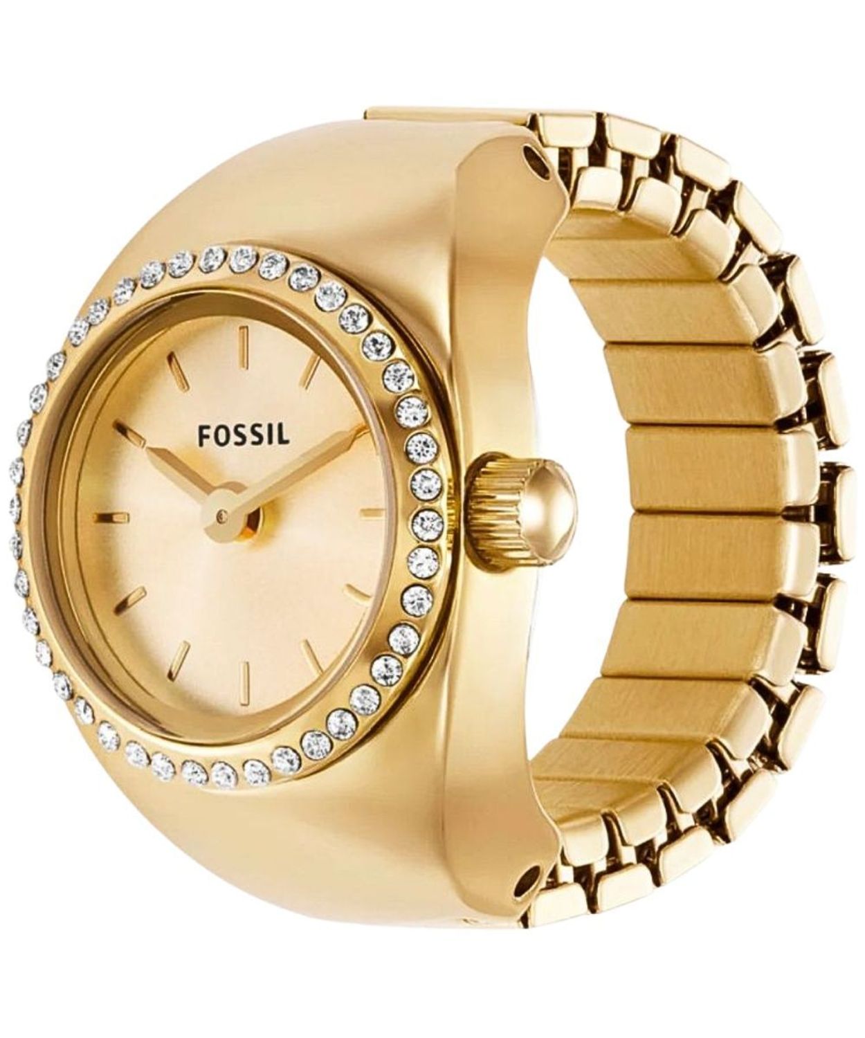 Fossil ES5319 – damski zegarek pierścionek w kolorze złotym cyrkonie.jpg