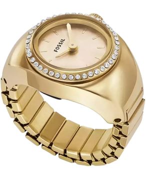 Fossil ES5319 – damski zegarek pierścionek w kolorze złotym cyrkonie.jpg