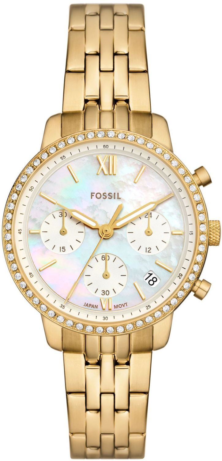 Zegarek damski Fossil Neutra Chrono na złotej bransolecie ES5358 (2).jpg