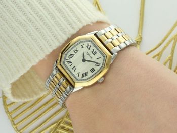 Zegarek Fossil ES5362 Harlow – damski srebrno-złoty zegarek FOSSIL (3).jpg