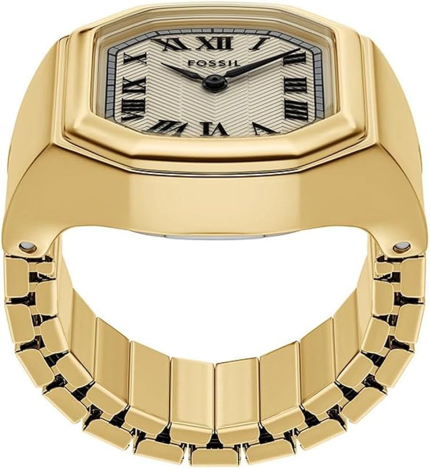 Fossil pierścionek z zegarkiem damski kolor złoty ES5446 (3).jpg