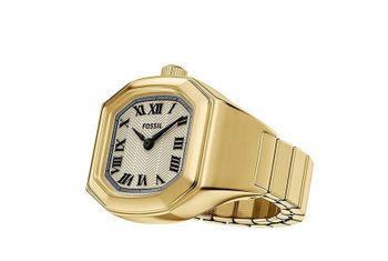Fossil pierścionek z zegarkiem damski kolor złoty ES5446 (1).jpg