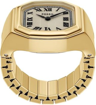 Fossil pierścionek z zegarkiem damski kolor złoty ES5446 (3).jpg