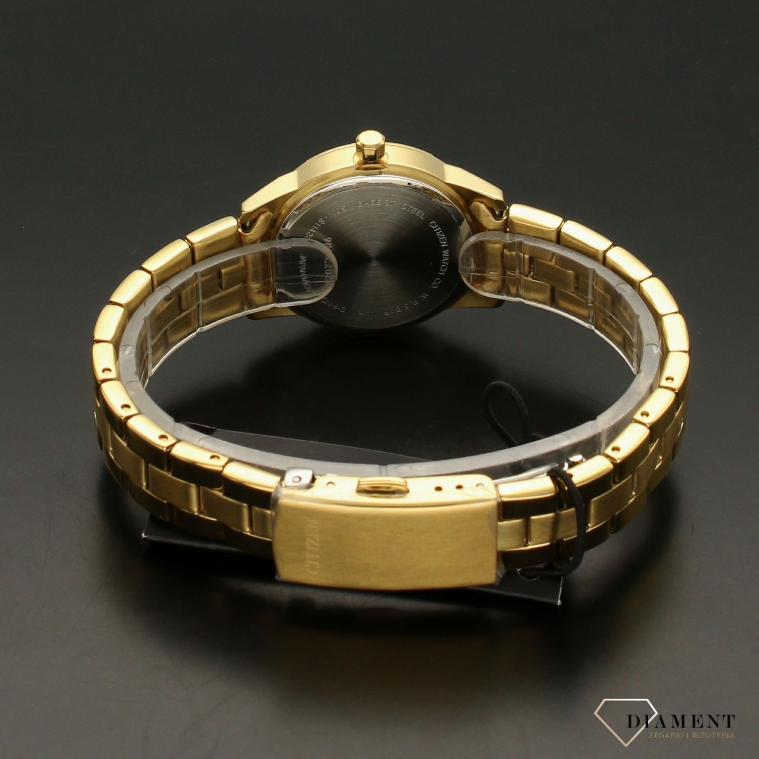 Zegarek damski Citizen 'Złoty Eco-drive' EU6072-56D.jpg