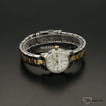 Zegarek damski Citizen Elegance EU6074-51D ✅ Zegarek damski Citizen to modny i elegancki czasomierz w srebrno-złotej kolorystyce. ✅ (4).jpg