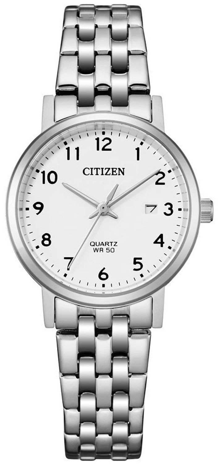 Zegarek damski Citizen Classic Lady EU6090-54A. Zegarek damski na bransolecie Citizen EU6090-54A  w kolorze srebrnym. Elegancka tarcza w kolorze białym. Jest to idealna propozycja dla kobiet na prezent (2).jpg