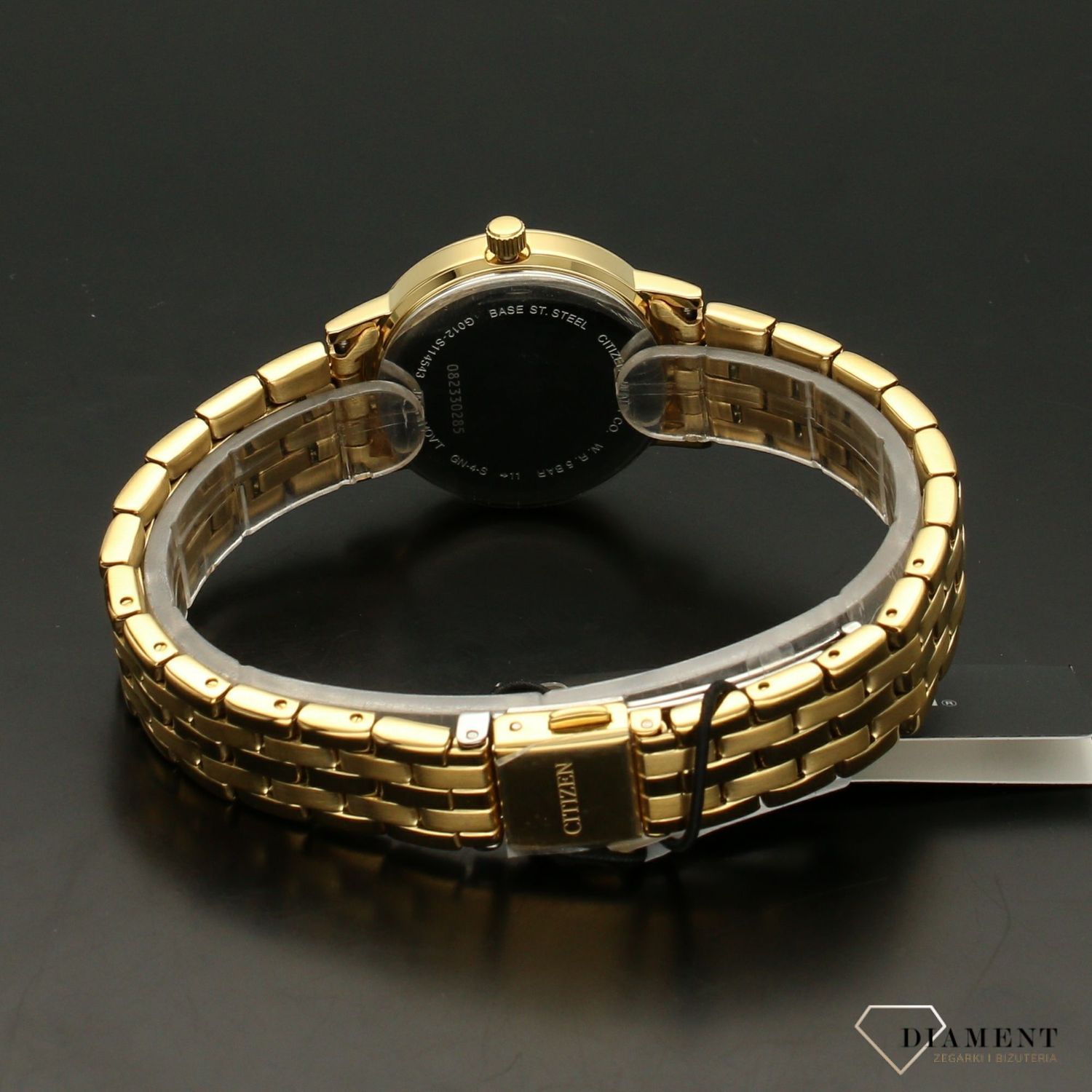 Zegarek damski na bransolecie Citizen EU6092-59E w kolorze złotym..jpg