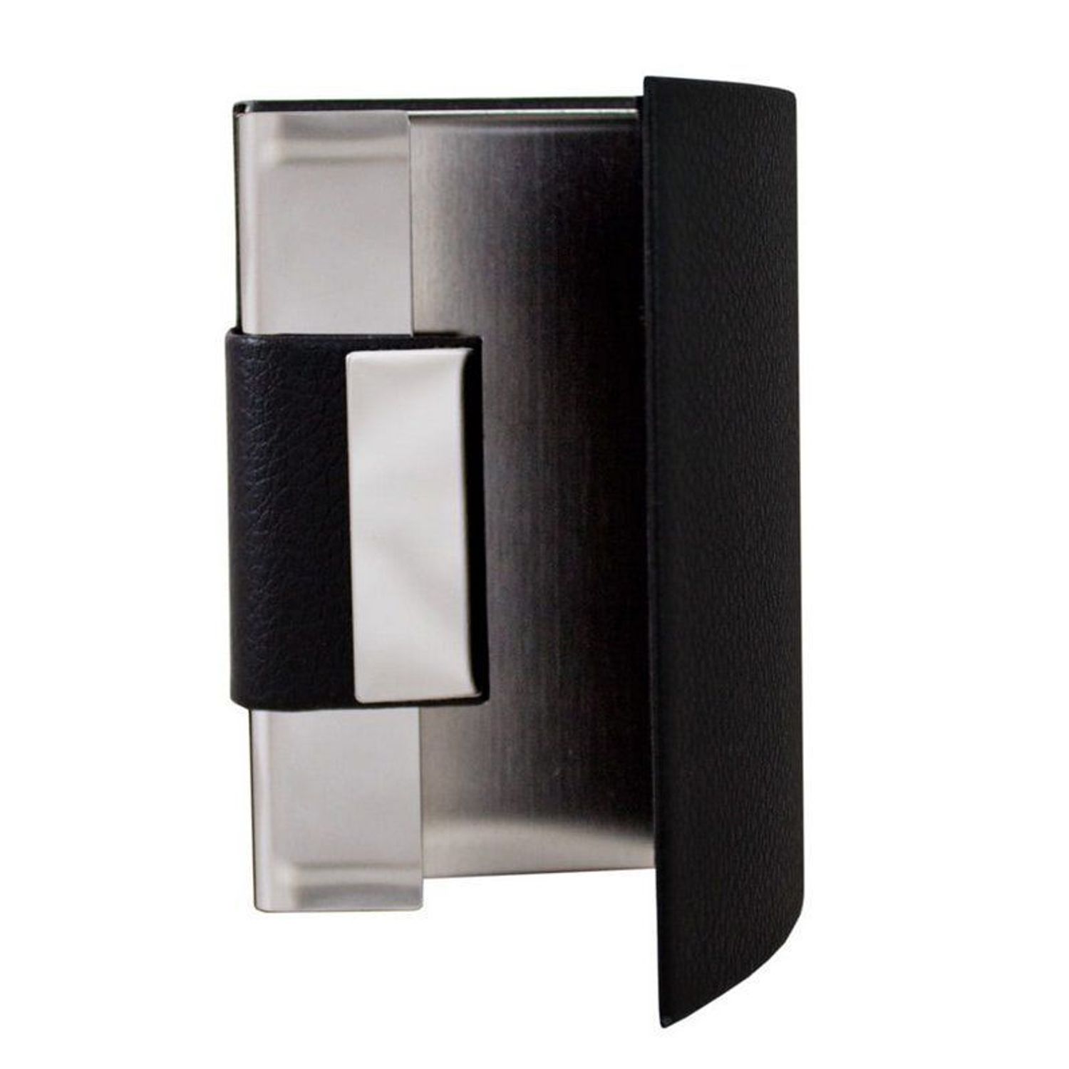 Etui do wizytówek tłoczona czarna ekologiczna skóra EW115 (2).jpg