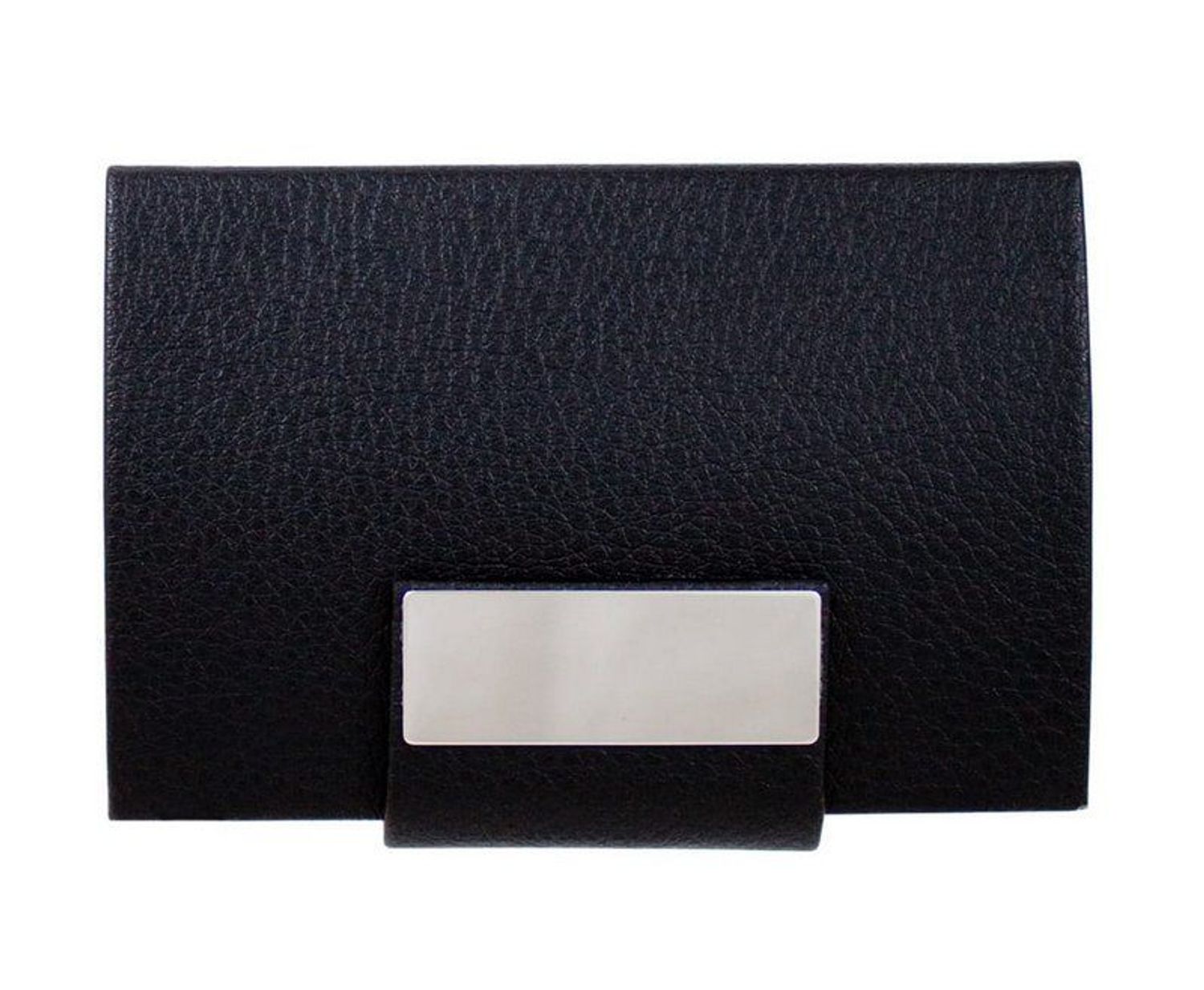 Etui do wizytówek tłoczona czarna ekologiczna skóra EW115 (2).jpg