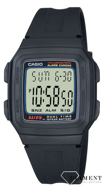 Męski zegarek CASIO Sport F-201W-1A.jpg