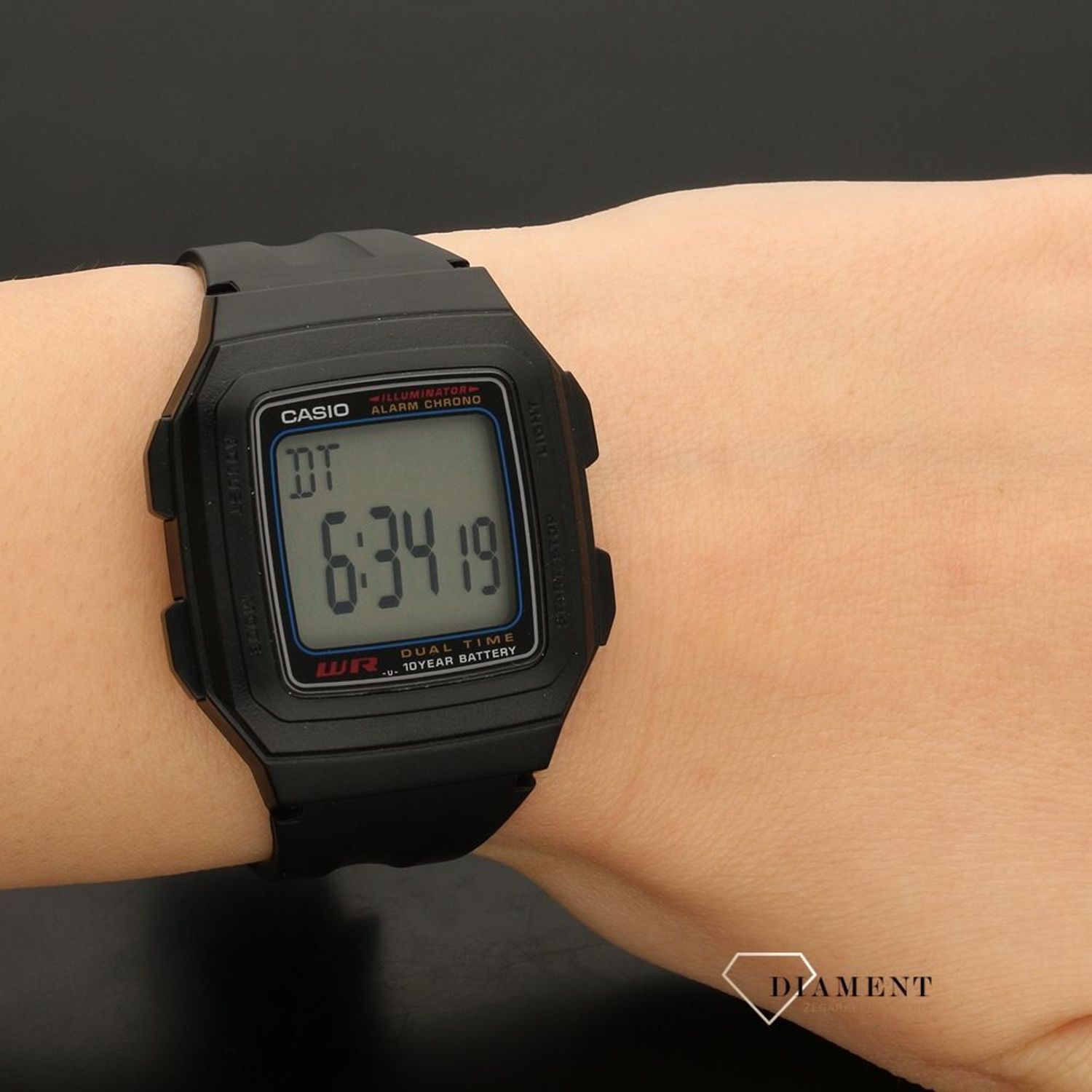 Męski zegarek CASIO Sport F-201W-1A.jpg