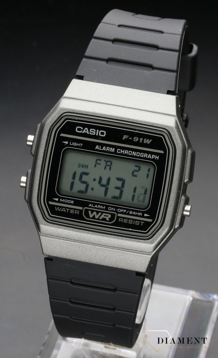 Uniwersalny zegarek CASIO RETRO Fashion F-91WM-1BEF.jpg