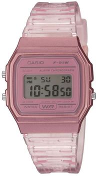 Zegarek Casio F-91WS-4EF Różowy Cyfrowy Vintage – Klasyczny Design i Nowoczesne Funkcje.jpg