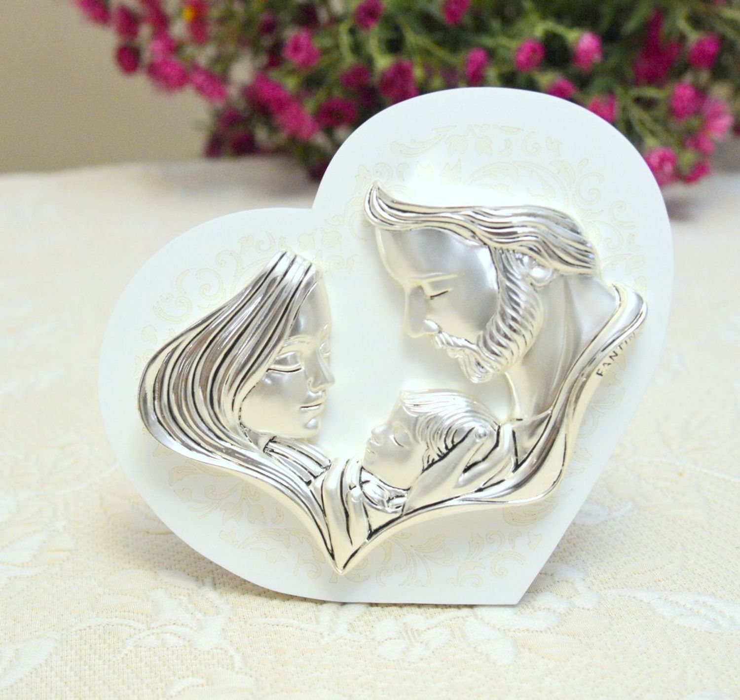 Obrazek drewniany z grawerem Rodzina Święta 3D F5981.jpg