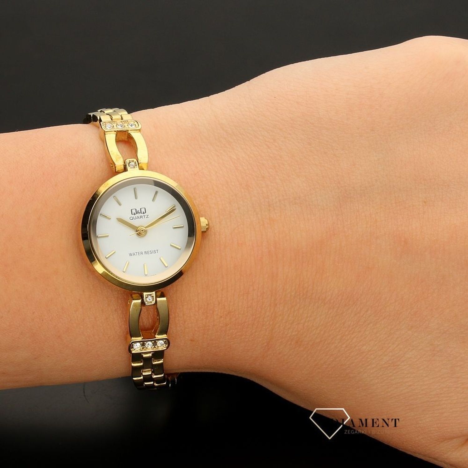 Zegarek damski biżuteryjny Q&Q F619-001.jpg