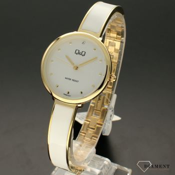 Zegarek damski QQ na bransolecie  F669-001 ⌚Zegarki damskie na bransolecie✓ (2).jpg