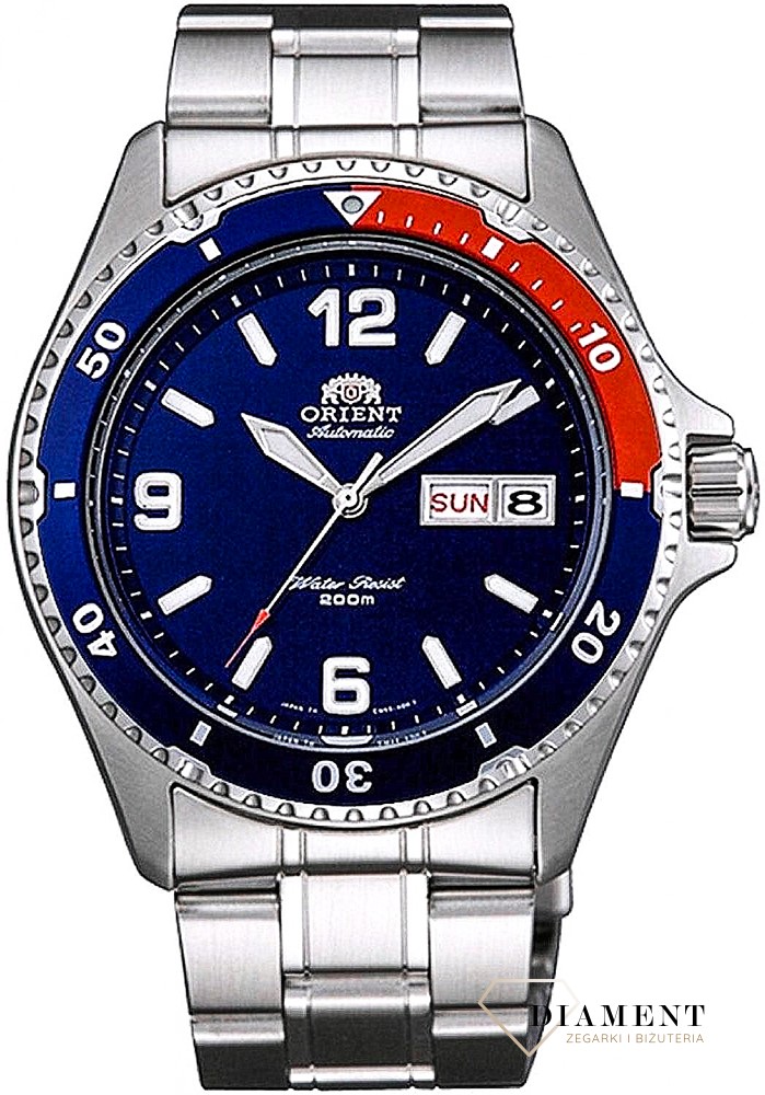 Męski zegarek japoński Orient 200m FAA02009D3 z kolekcji DIVER AUTOMATIC.jpg