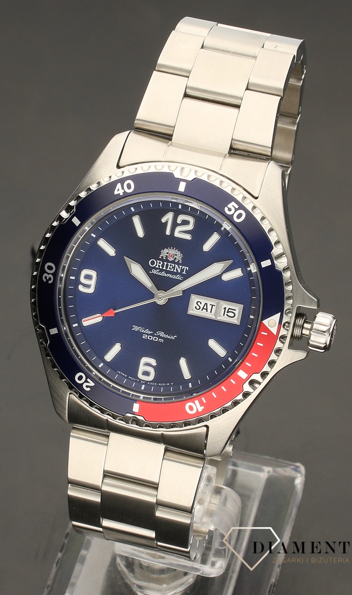 Męski zegarek japoński Orient 200m FAA02009D3 z kolekcji DIVER AUTOMATIC.jpg