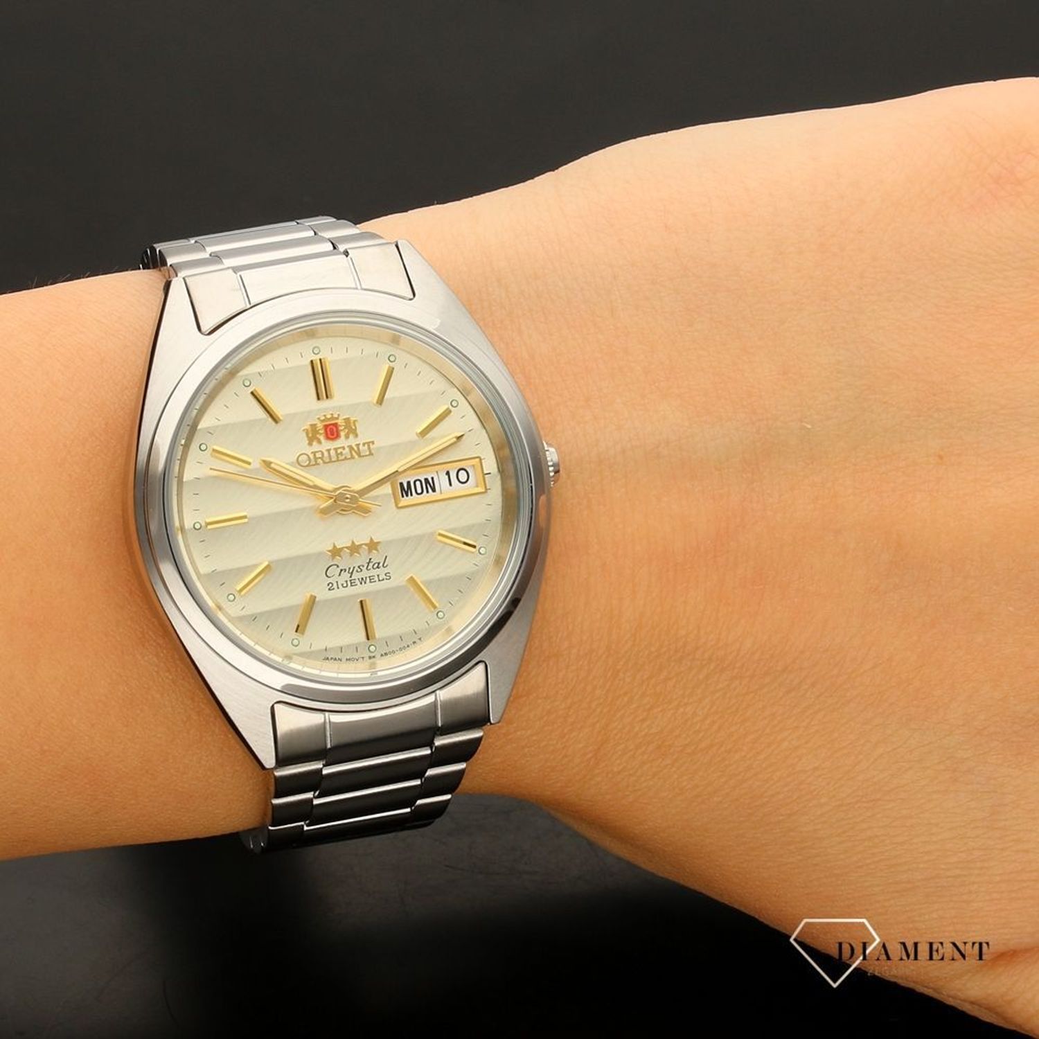 Zegarek męski japoński Orient CRYSTAL 21 JEWELS FAB00007C9 z kolekcji AUTOMATIC.jpg