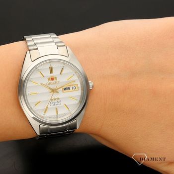 Zegarek męski japoński Orient CRYSTAL 21 JEWELS FAB00007W9 z kolekcji AUTOMATIC (5).jpg