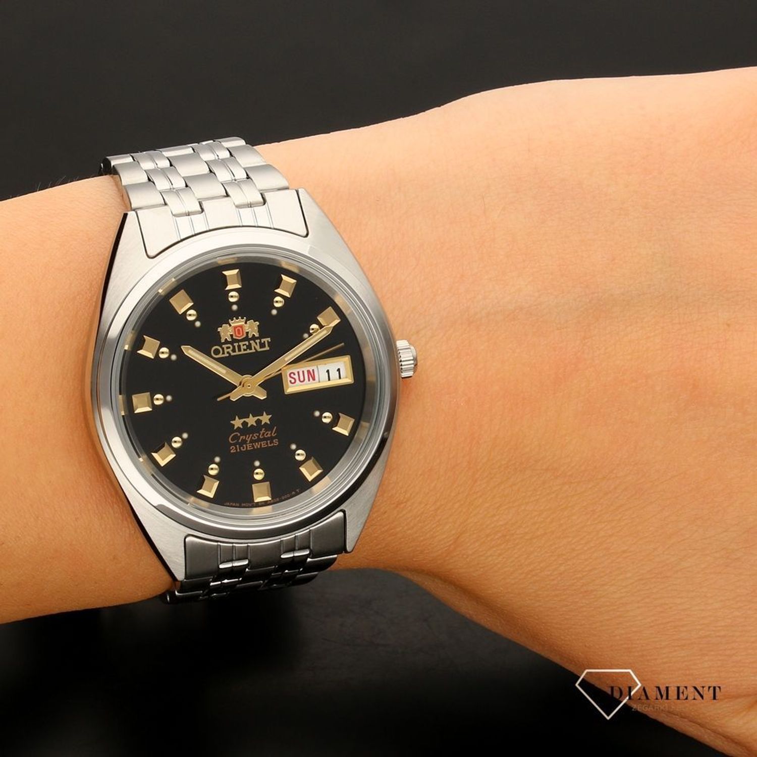 Zegarek męski japoński Orient CRYSTAL 21 JEWELS FAB00009B9 z kolekcji AUTOMATIC.jpg