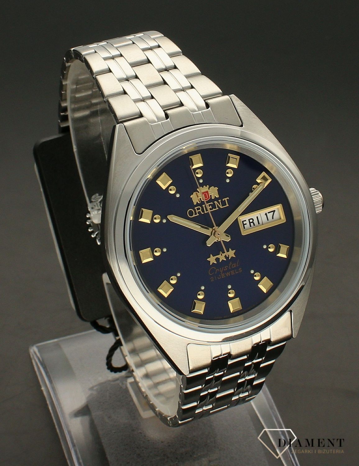 Zegarek męski ORIENT FAB00009D9.  Zegarek męski ORIENT FAB00009D9 z kolekcji AUTOMATIC to zegarek mechaniczny wyposażony dodatkowo w urządzenie nazywane automatycznym naciągiem. Głównym elementem tego urządzenia.jpg