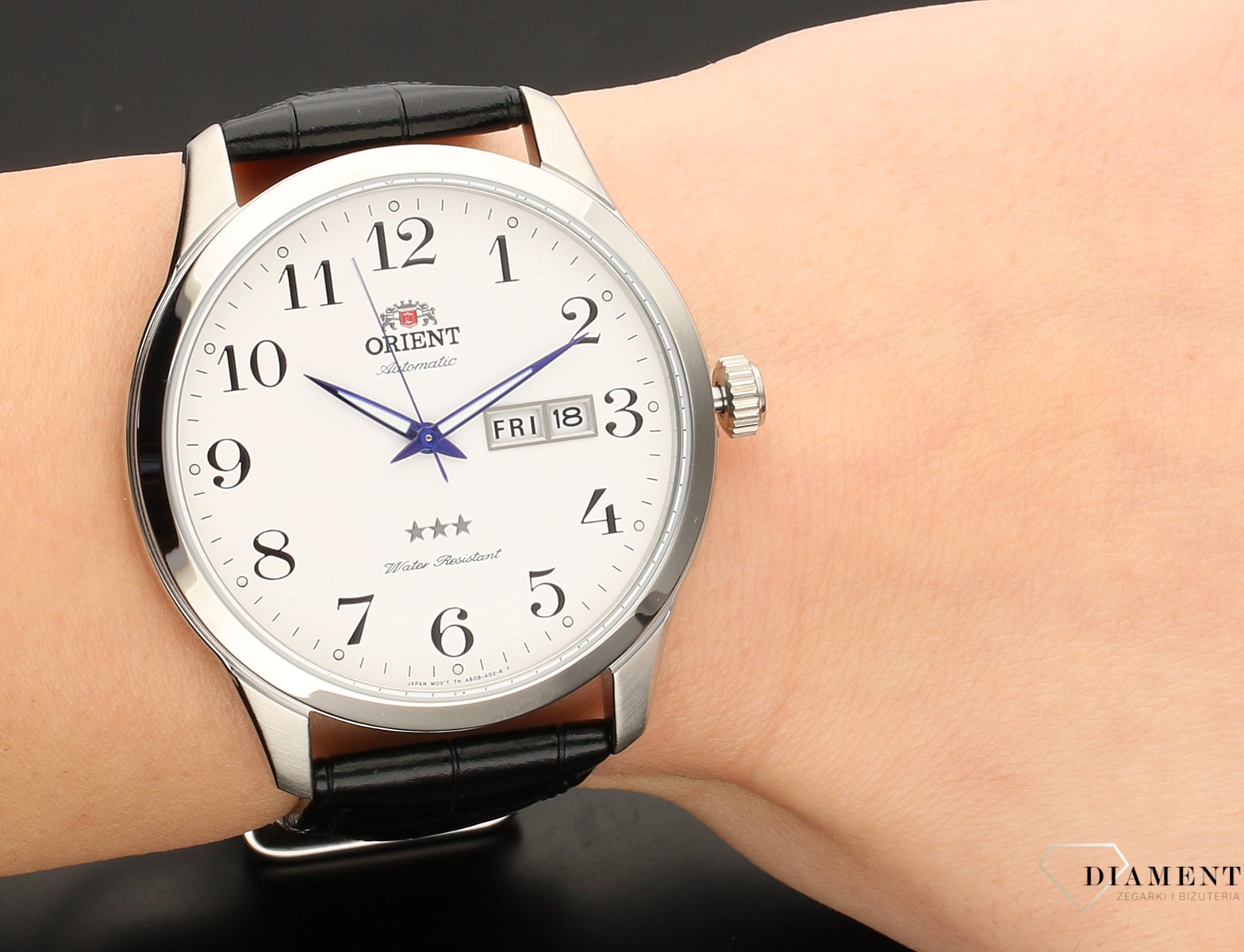 Męski zegarek japoński Orient CLASSIC FAB0B004W9.jpg
