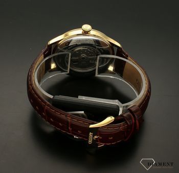 Zegarek męski Orient Classic Open Heart Automatic FAG00002W0. Zegarek męski na pasku Orient to elegancki zegarek z automatycznym 🎁  (4).jpg