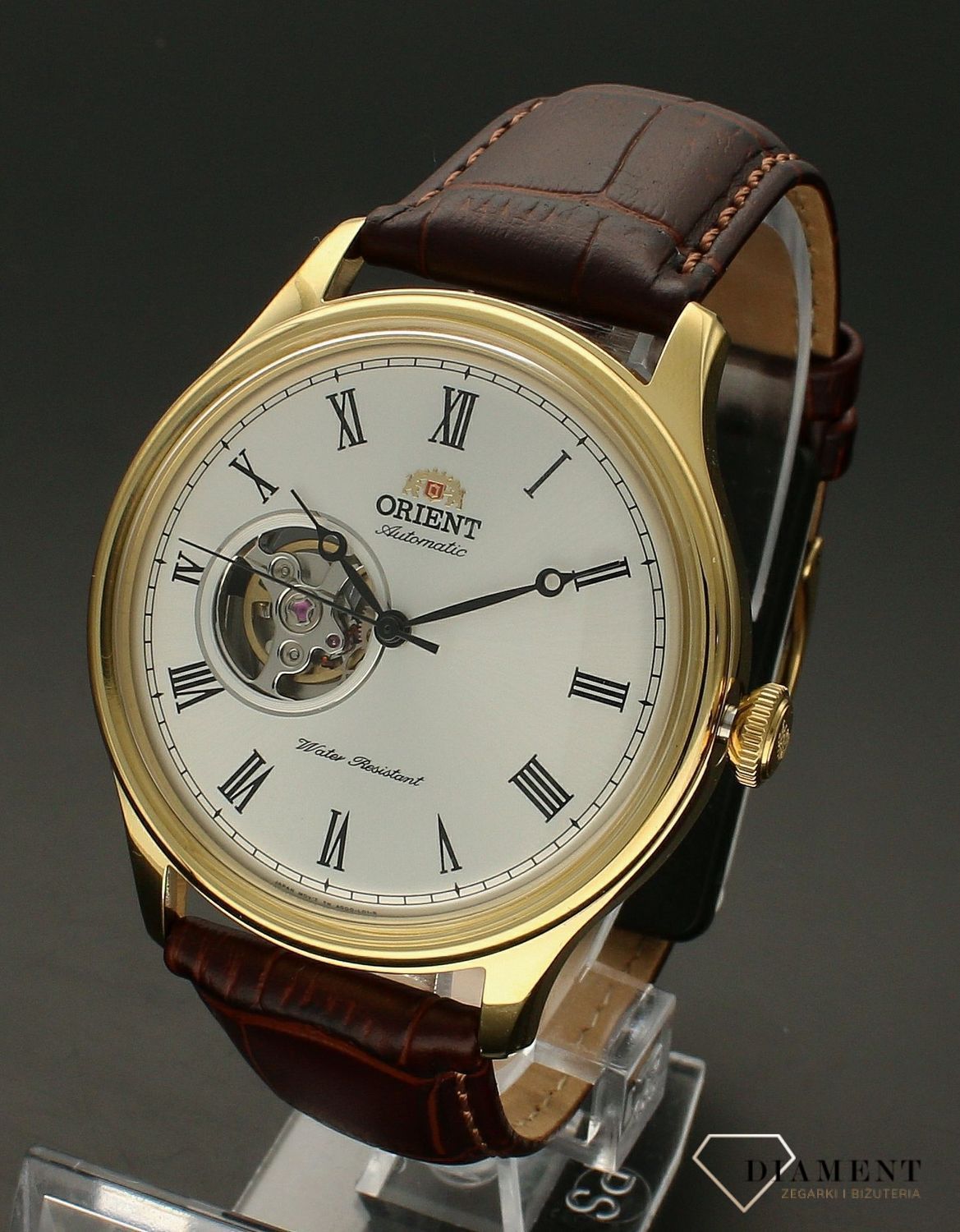 Zegarek męski na pasku Orient Open Heart Automatic FAG00002W0.webp