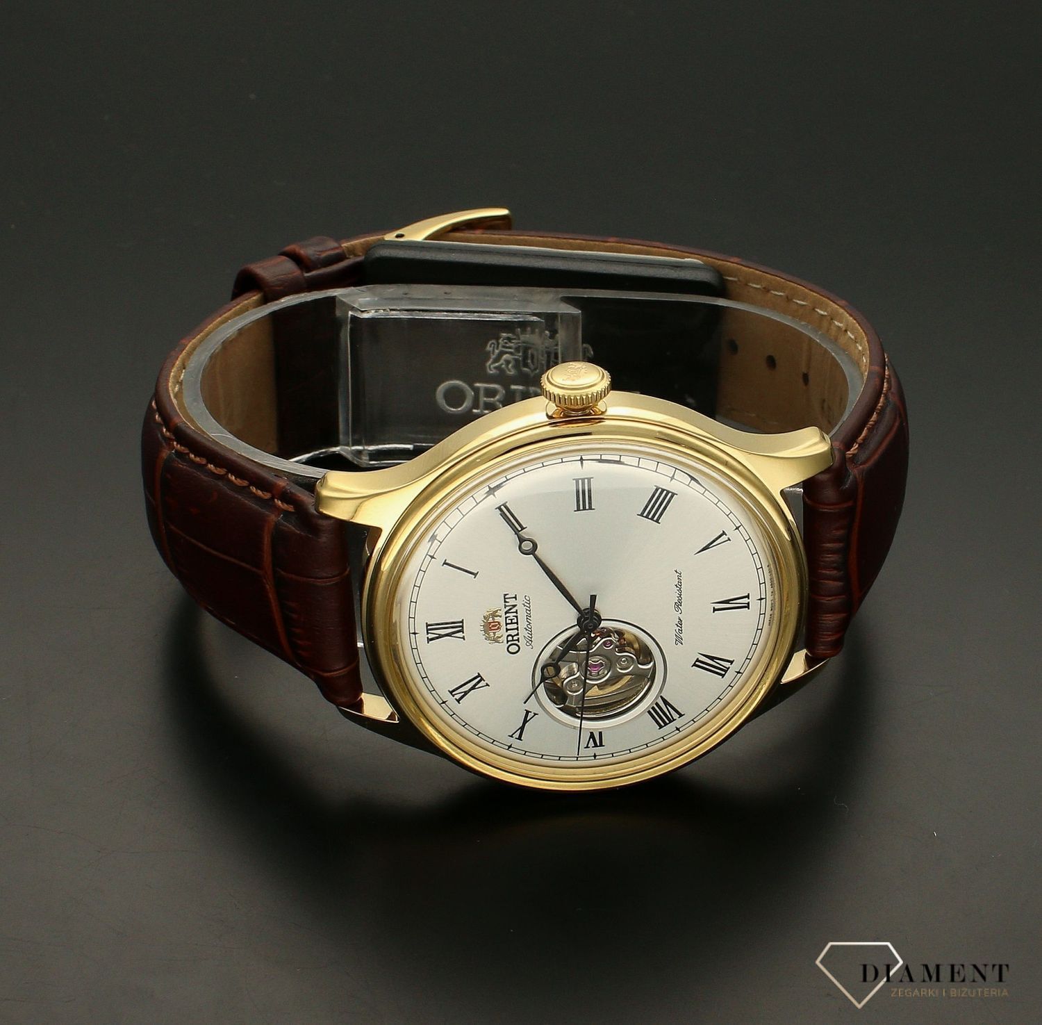 Zegarek męski na pasku Orient Open Heart Automatic FAG00002W0.webp