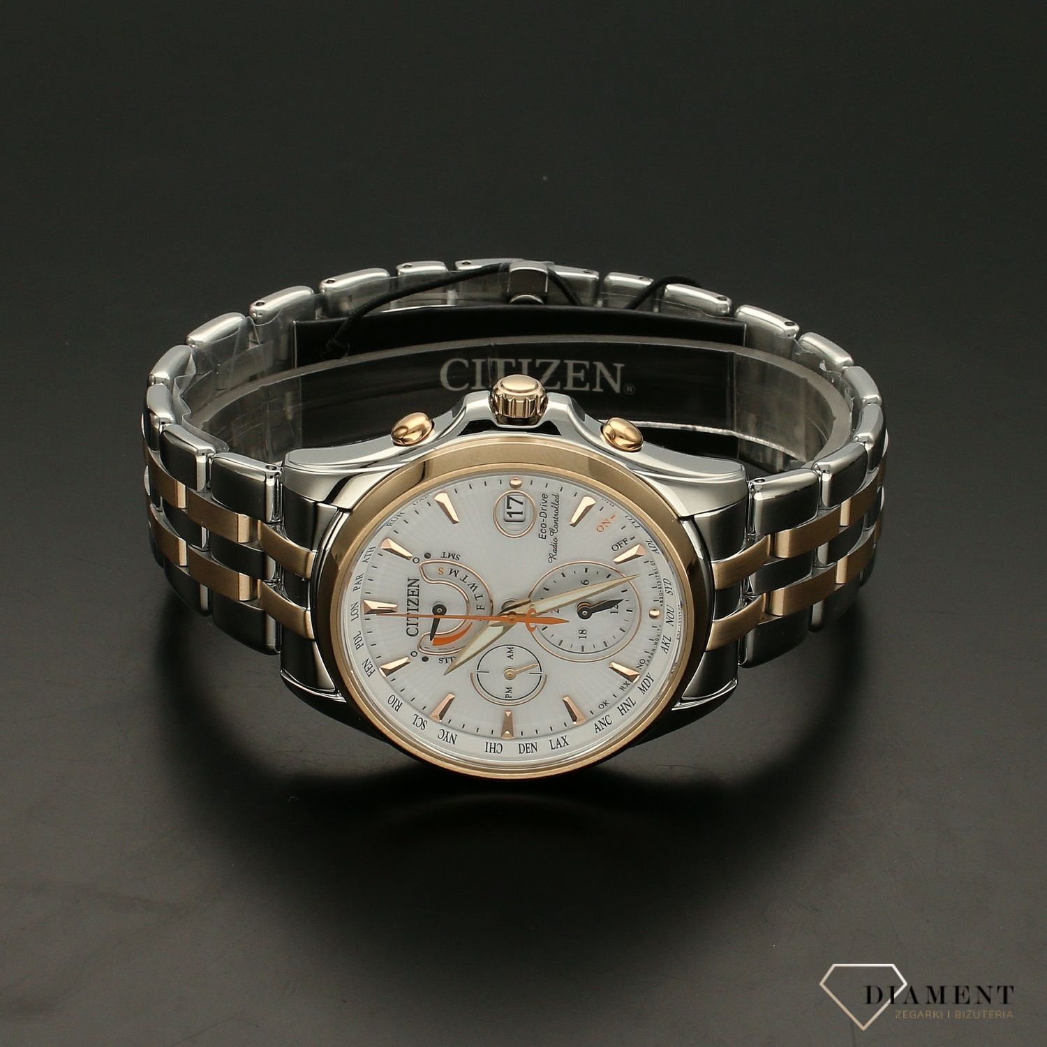 Zegarek damski Citizen na bransolecie FC0014-54A.jpg