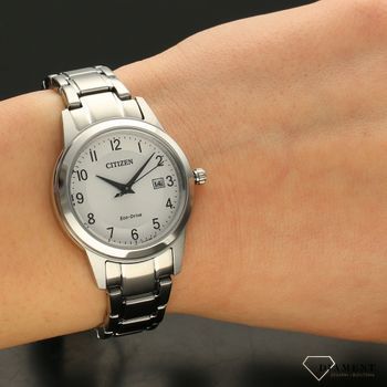 Zegarek damski na bransolecie z czytelną tarczą Citizen eco-drive FE1081-59B (5).jpg