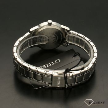 Zegarek damski na stalowej bransolecie zasilany światłem CITIZEN FE1220-89L (4).jpg