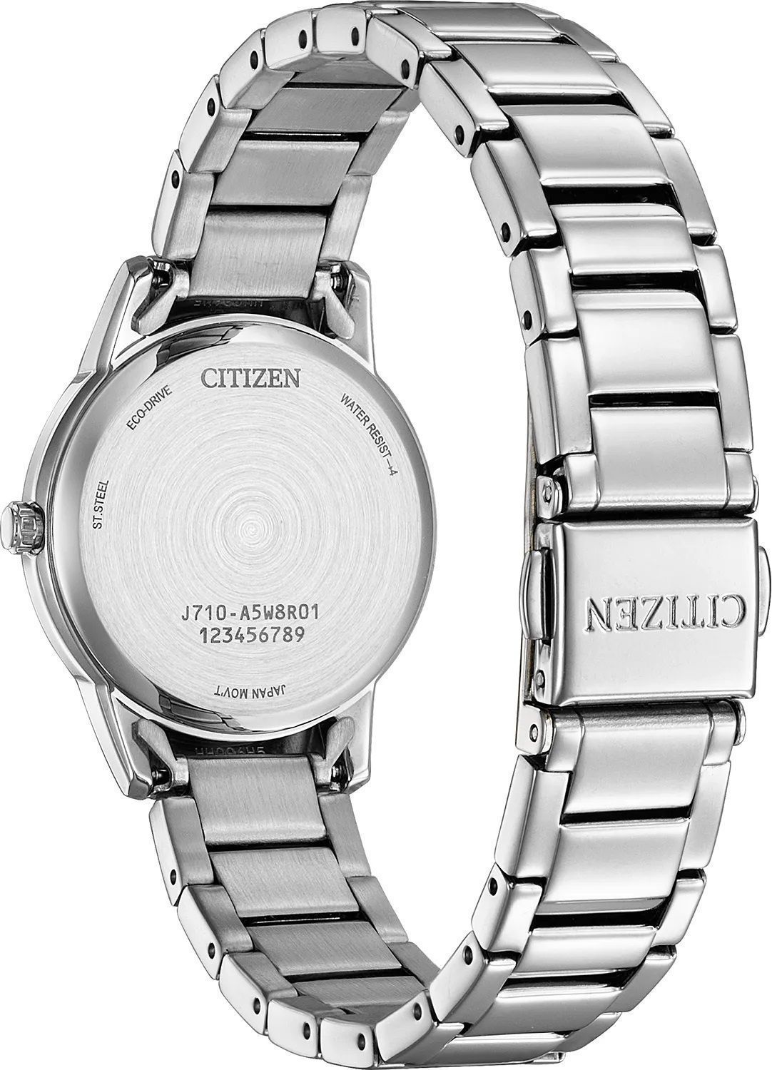 Zegarek damski Citizen Eco-Drive Ladies Modern Dress FE1241-71L. Zegarek damski Citizen. Damski zegarek Eco Drive marki Citizen. Zegarek damski Citizen na bransolecie. Zegarek klasyczny damski na prezent.  (2).jpg