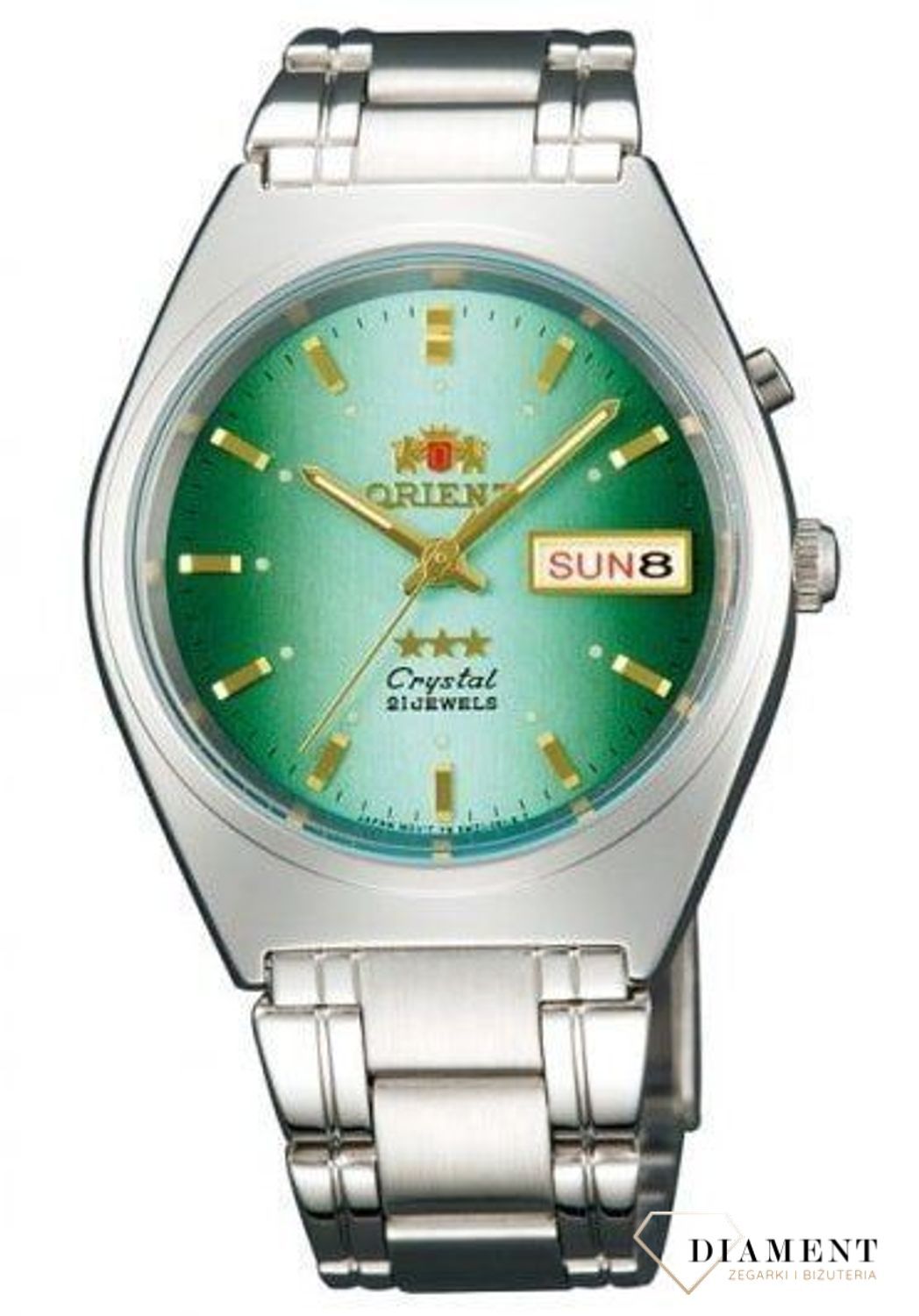 mo'oji Zegarek męski Orient Automatic CRYSTAL FEM0801LN9 - www