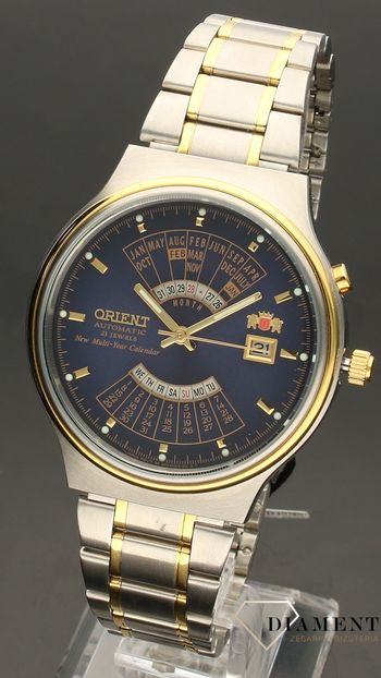 Męski zegarek japoński Orient Multi-year Calendar FEU00000DW z kolekcji AUTOMATIC (2).jpg