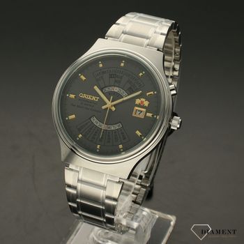 Zegarek męski 'Szara Patelnia' mechaniczny z automatycznym naciągiem ORIENT FEU00002KW  (2).jpg