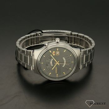 Zegarek męski 'Szara Patelnia' mechaniczny z automatycznym naciągiem ORIENT FEU00002KW  (3).jpg