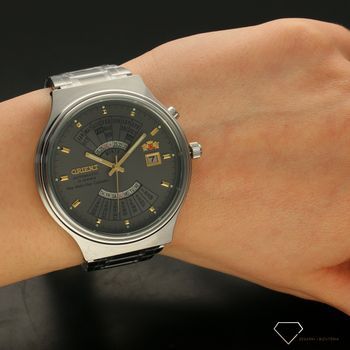 Zegarek męski 'Szara Patelnia' mechaniczny z automatycznym naciągiem ORIENT FEU00002KW  (5).jpg