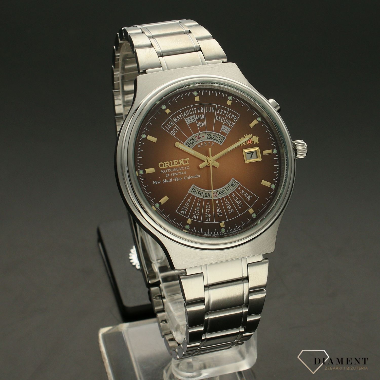 Zegarek męski 'Czekoladowa Patelnia' Atomatic ORIENT FEU00002PW.n.jpg