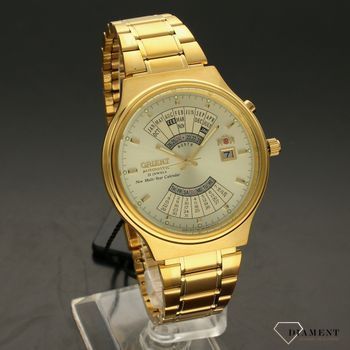 Zegarek męski na złotej bransolecie 'Gold Patelnia' ORIENT FEU00008CW (1).jpg