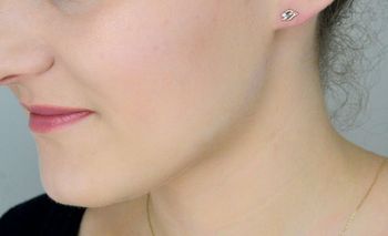 Kolczyki eleganckie złote z cyrkonią i białym złotem złoto 585 FJP0000 ✨Eleganckie, złote kolczyki wykonane z próby złota 585 (4).JPG