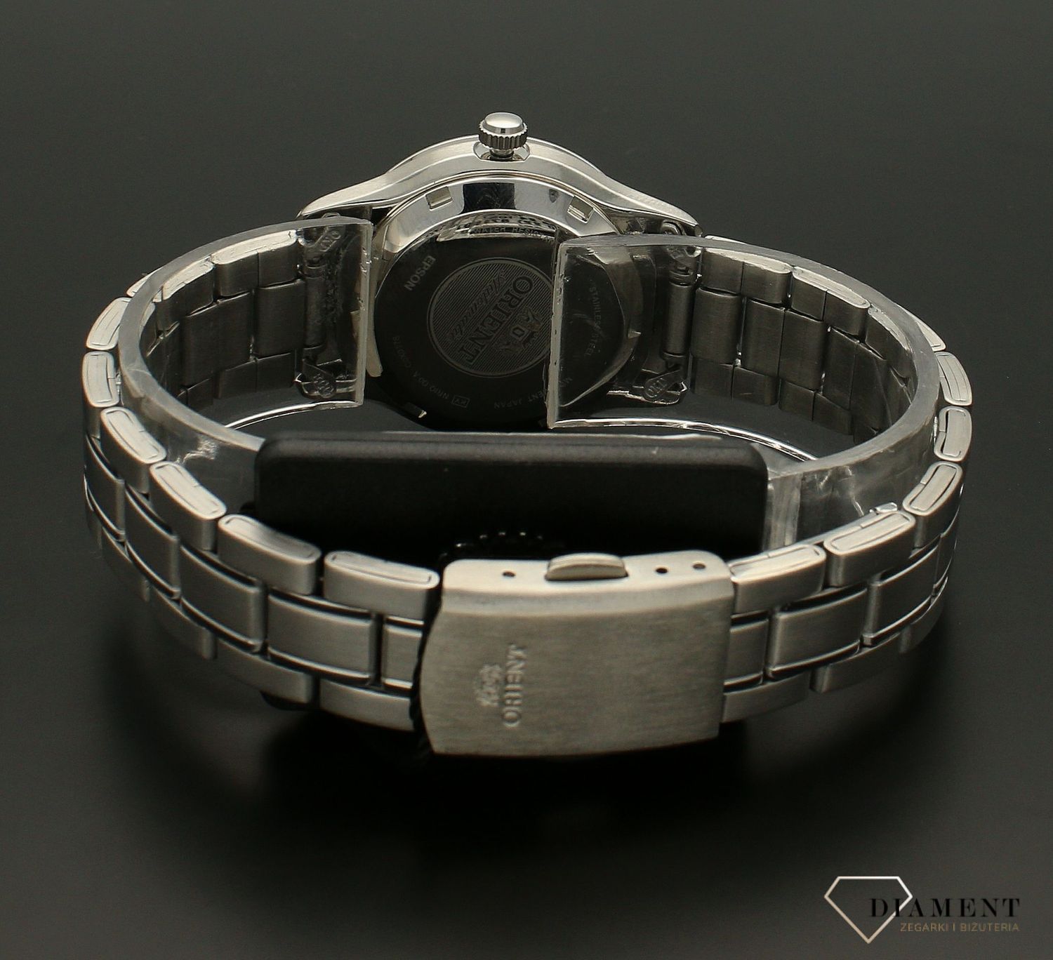 Zegarek damski na bransolecie, mechanizm automatyczny Orient FNR1Q004W0.webp