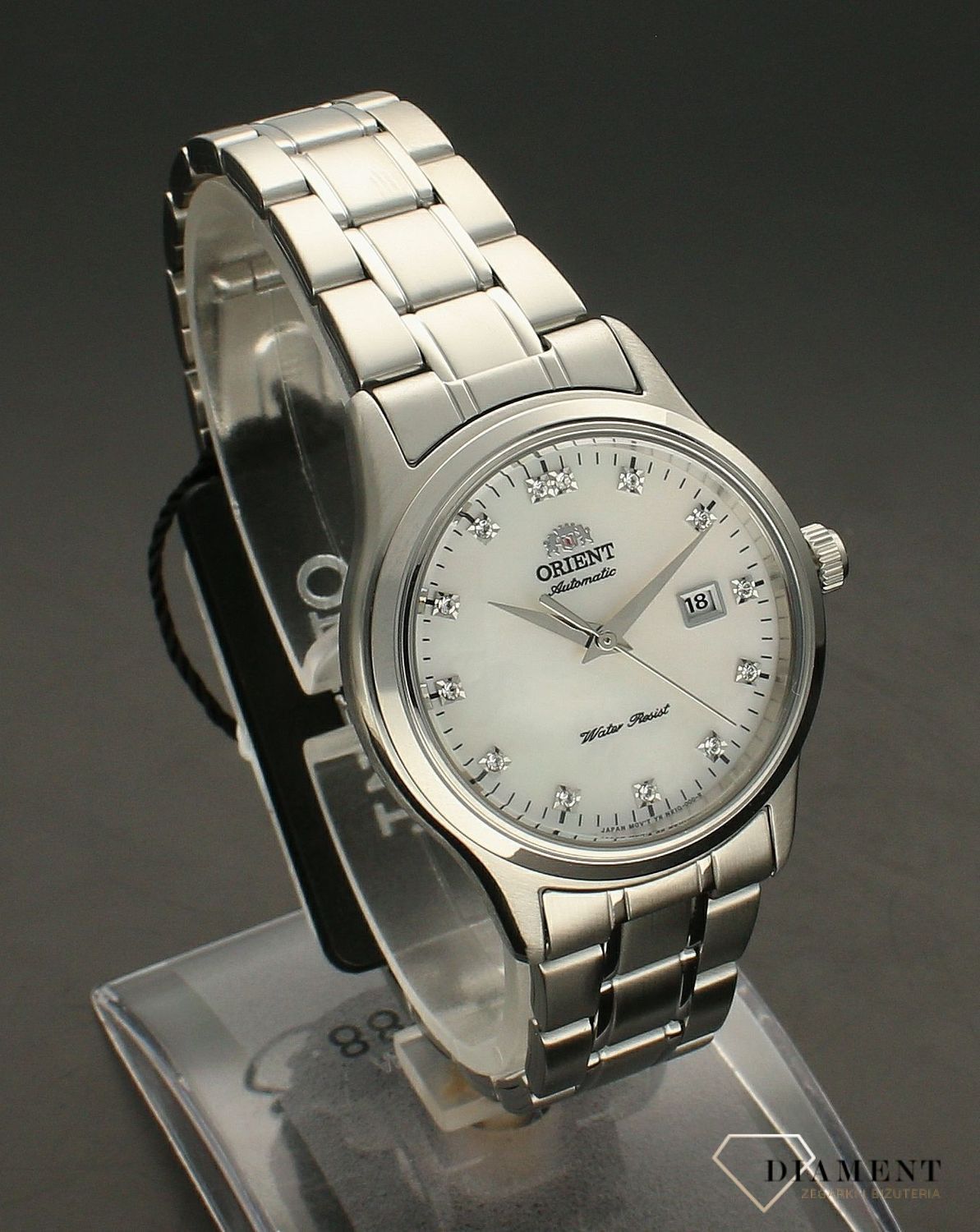 Zegarek damski na bransolecie, mechanizm automatyczny Orient FNR1Q004W0.webp