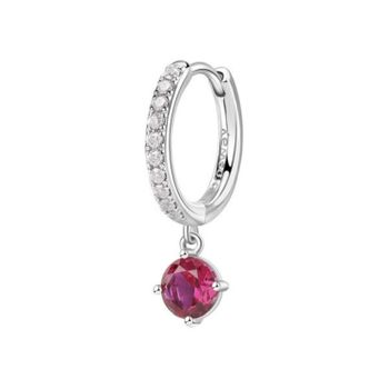 Kolczyk pojedynczy Brosway Fancy Passion Ruby FPR86 srebro 925 rodowane z czerwonymi i białymi cyrkoniami – 25 mm (1 szt.).jpg