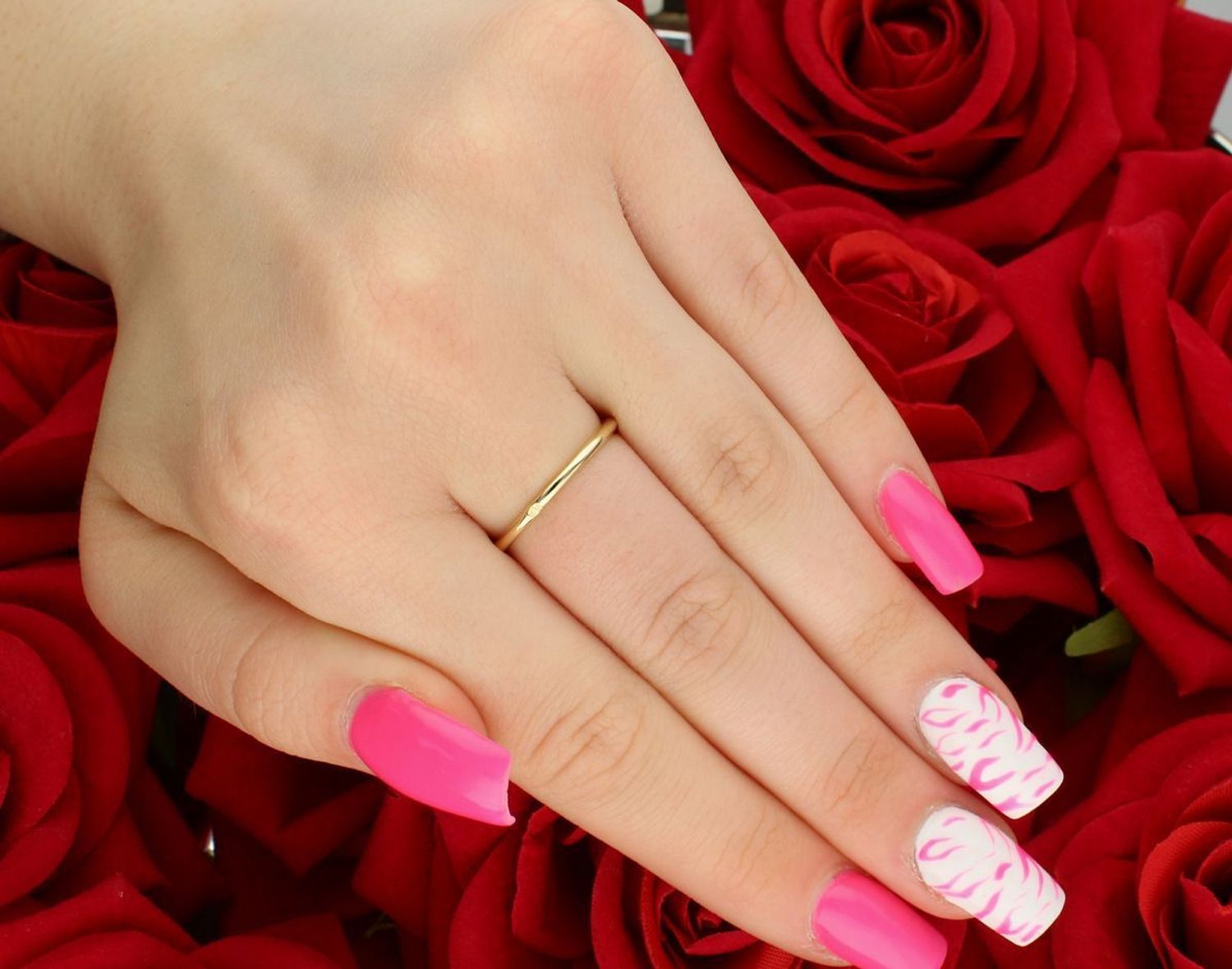 Złoty pierścionek z diamentami 0,72ct GHSI – FR21949Y, rozmiar 15, próba 585 Au.jpg